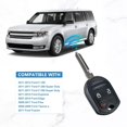 thumbnail image 3 of Car Key Fob Keyless Entry Remote Transmitter 80 bit chip Replacement for 2011-2015 Ford Explorer 2007-2015 Ford Edge 2009-2017 Ford Flex (2), 3 of 6