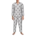 thumbnail image 3 of Goofa Panda Bear for 2-piece Loungewear Set Men’s Sleepwear Set Soft PJs Cozy loungewear Comfy Sleep Set Winter Pajamas-X-Large, 3 of 7
