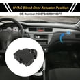 thumbnail image 2 of Reemplazo del actuador de puerta de mezcla de calefacción HVAC Unique Bargains para Chevrolet Trailblazer EXT 2003-2004 No.15887320/89018677 Plástico Metal Negro, 2 of 6