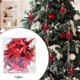 thumbnail image 4 of 12 piezas de colgantes de estrella de árbol de Navidad, manualidades, colgante de estrella de árbol de Navidad Rojo, 4 of 5