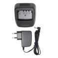 thumbnail image 3 of Base De Carga De Batería De Radio, Entrada De Escritorio De 12 V, Carga Rápida, Enchufe Negro Y Cargador De Batería De Walkie Talkie Para TKD240, 3 of 7
