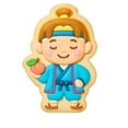 thumbnail image 4 of Momotaro Peach Boy Cookie Cutter - 4x2.8" Fun Creative Baking Design, 4 of 6