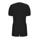 thumbnail image 5 of Camisas de Color Sólido para Mujeres Verano Manga Corta Cuello en V Cuello Delantero Corbata Camisa Pantalones Cortos Conjunto, 5 of 7