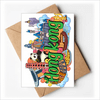 Panda Hong Kong Graffiti Art Deco Greeting Cards You are Invited Invitations