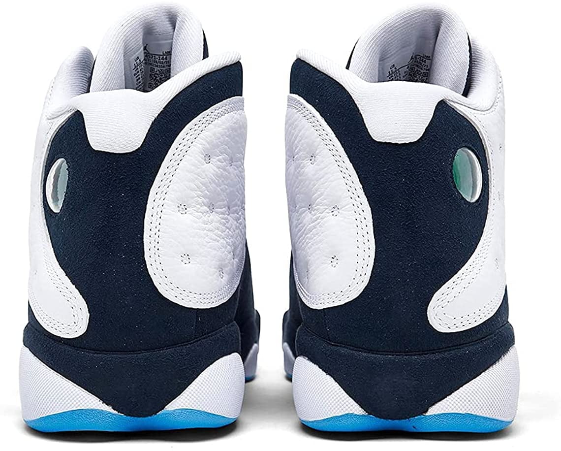 Jordan Mens Air 13 Retro Hyper Royal 414571 040 Size 7.5 White