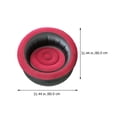 thumbnail image 2 of Miangastore Inflatable Sofa Red 1Set 31.5x31.5x20.5in, 2 of 9