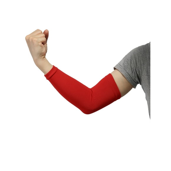 Unique Bargains Unisex Breathable Compression Sports Arm Sleeves Protector