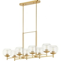 Quorum Lighting - Lyon - 8 Light Chandelier In contemporary Style-21 Inches Tall
