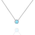 thumbnail image 1 of Created Opal Necklace | Opal Necklaces for Women, 1 of 5