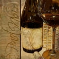 thumbnail image 2 of Wolk, Lisa 12x12 White Modern Wood Framed Museum Art Print Titled - Worldly Wine, 2 of 4