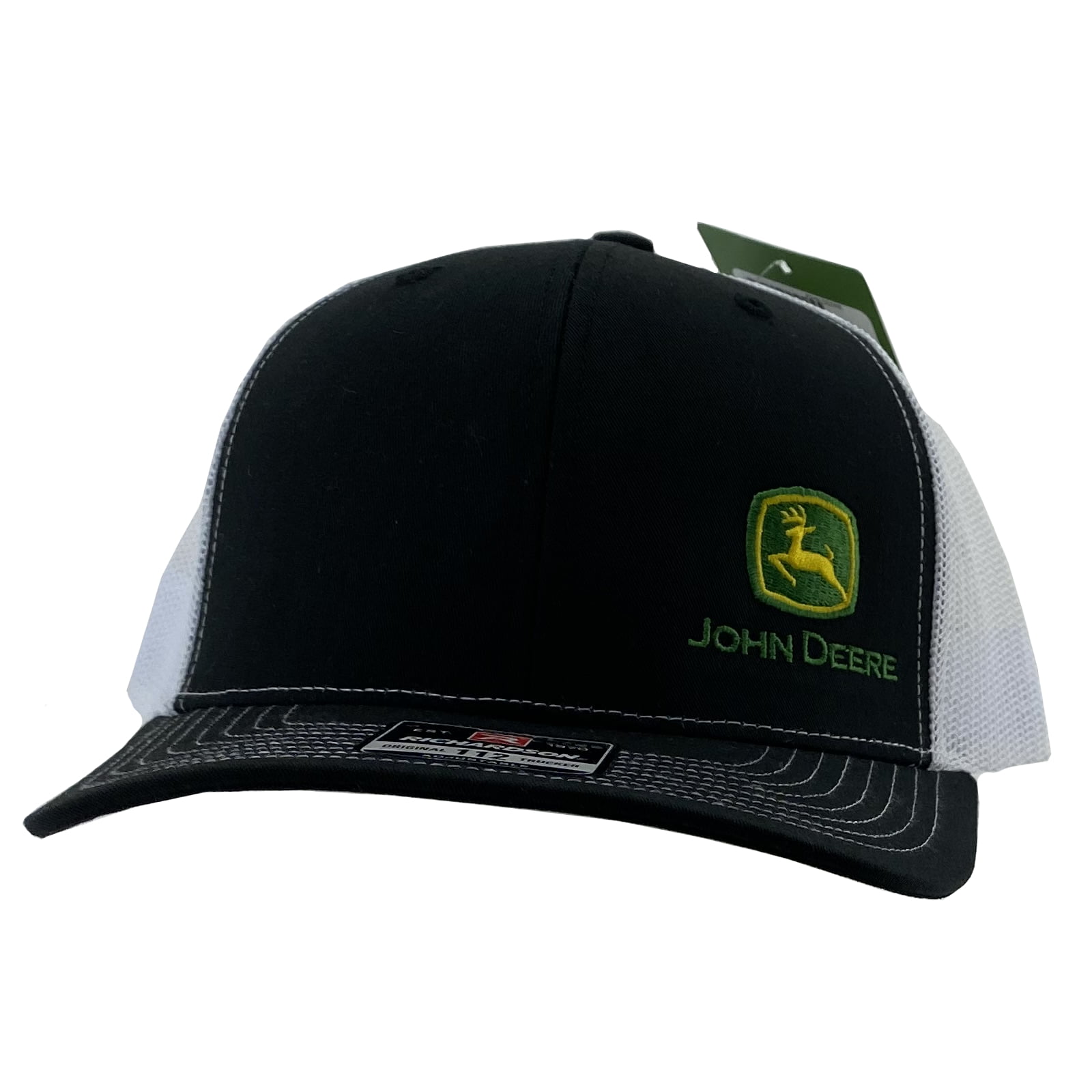 John Deere Hat, Solid Black