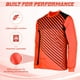 thumbnail image 2 of Camiseta de portero de fútbol Vizari Arroyo para niños, color naranja/azul marino, 2 of 6