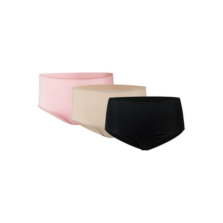 Gildan - Women's Microfiber Brief Underwear, 3-Pack - Walmart.com