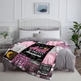 thumbnail image 3 of LHSHID Birthday Gifts for Aunt Blanket Flannel Soft and Comfortable Anti static Bed Sofa Blanket 50x60in, 3 of 5