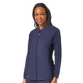 thumbnail image 3 of eon women's coolmax mesh panel solid scrub jacket, 3 of 4