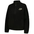 thumbnail image 2 of Women's Black Purdue Boilermakers Everest Half-Zip Sweatshirt, 2 of 4