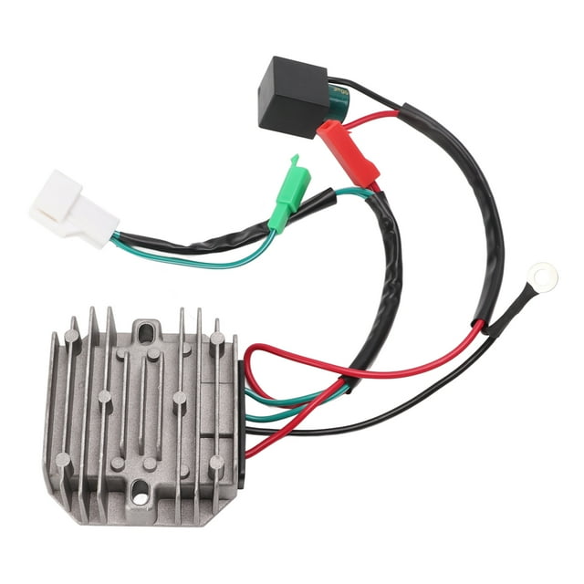 Regulador de voltaje para motocicleta, rectificador para motocicleta L402001 12 V Regulador rectificador de voltaje V Regulador de voltaje elegante y moderno
