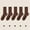 Coffee, variant on Athletic Socks Women No Show New Women's Mid-Calf Solid Color Socks Comfortable Warm Breathable Multicolor Socks Style B-129 Coffee One Size