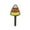 C, variant on BNNG Halloween Mini Figurines -Halloween Ghost Yard Signs with Stakes,Wooden Outdoor Ghost Lawn Decorations Signs for Halloween Garden Yard Tabletop Decor, 4 inch tall