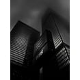 thumbnail image 2 of Carson, Brian 25x32 White Modern Wood Framed Museum Art Print Titled - Downtown Toronto Fogfest No 15, 2 of 4