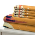 thumbnail image 4 of YJHDM Space Theme Bedding Set 3D Yellow Astronaut Duvet Cover Pillowcase 2/3pcs Twin/Full Bed Cover, 4 of 5