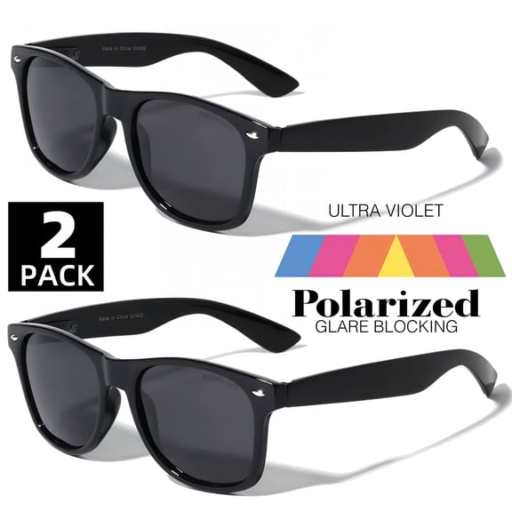 GJX 2026 New Retro Vintage Polarized Sunglasses Mens Uv400 Full Frame 80S Sunglasses for Driving, Beach, Sports, Travel, Casual Wear