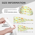 thumbnail image 4 of Rocae Tree Palms Lemon for Elastic Exercise Headband for Men and Women Moisture Wicking Athletic Sweatbands Summer Accessories Elastic Bands, 4 of 9