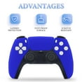 thumbnail image 3 of Skin Sticker for PS5 Slim / Pro / Standard Disc / Digital Edition Console and Controllers Decals for PlayStation 5 Bluebonnet, 3 of 5