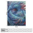 thumbnail image 4 of ONETECH  Mighty Dragon Throw Blanket, Fuzzy Warm Throws for Winter Bedding, Couch and Plush House Warming Decor Gift Idea, 4 of 6