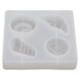 thumbnail image 2 of DIY Transparent Silicone , 4 Cute Shapes Easy Demoulding Fondant Cake Silicone   For Candies For Ice Cubes For Chocolates, 2 of 8