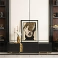 thumbnail image 2 of Michael Amini Lisbon Media Cabinet - Silken Matte Black, 2 of 15