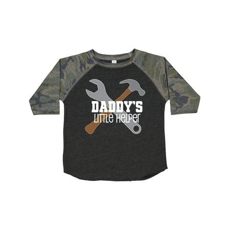 

Inktastic Daddy s Little Helper Tool Set Gift Toddler Boy Girl T-Shirt