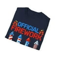 thumbnail image 4 of Official Fireworks Technician If I Run, You Run Novelty Art Unisex T-Shirt, 4 of 4