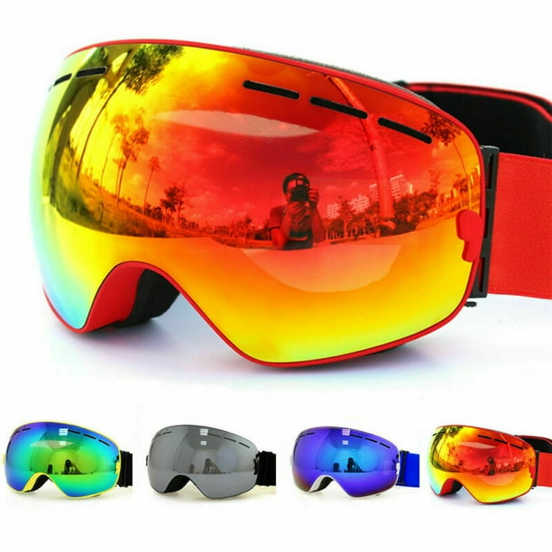 Ski Goggles, Over Glasses OTG Snow/Snowboard Goggles for Men Women ...