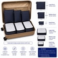 thumbnail image 6 of Brookstone Packing Cubes for Travel Multi-Functional Luggage Organizers for Suitcase 6 Piece, 6 of 7