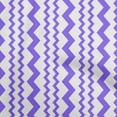 thumbnail image 1 of oneOone Tissu Velours Violet Vertical Chevron Matériel de Robe Tissu Imprimé Tissu au Mètre 58 Pouces de Large, 1 of 4