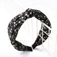 thumbnail image 2 of Minnieouse Diadema Estampado floral Bandas para el cabello Diademas Accesorios de boda Negro Type3 NO3, 2 of 6