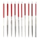 thumbnail image 4 of 10 Piezas para Joyeros, de de Diamante para Carpintería, Recubiertas de Diamante, Metal, 140 mm × 3 mm 1 DYNWAVEMX Diamond Needle File, 4 of 8