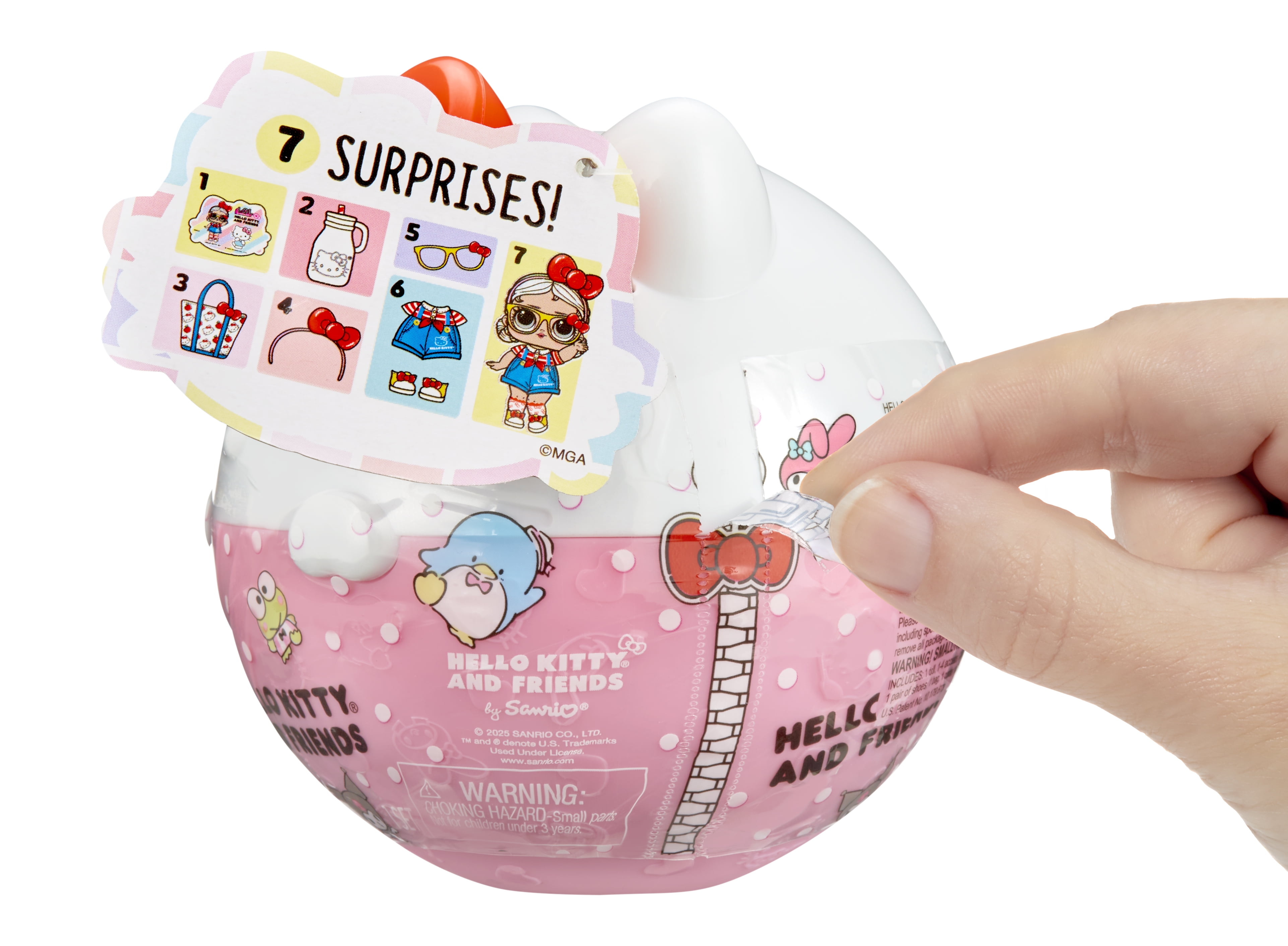 2 pack) LOL Surprise Loves Hello Kitty and Friends, 7 Surprises