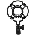 thumbnail image 1 of Miangastore Mic Stand Holder Mount Microphone Shockproof Mount Black Plastic 1Pack, 1 of 8