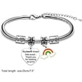thumbnail image 3 of Pulsera de Acero Inoxidable Ganfancp Grabado Regalo Maestro 2023, 3 of 7