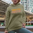 thumbnail image 2 of Christmas Squad, Groovy Retro Wavy Text Merch Gift, Sand Hooded Sweatshirt or Hoodie, 2XL, 2 of 5