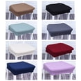 thumbnail image 1 of Stretch Dining Chair Seat Covers for Dining Room Removable Anti-Dust Chair Seat Protector Slipcovers, 1 of 6