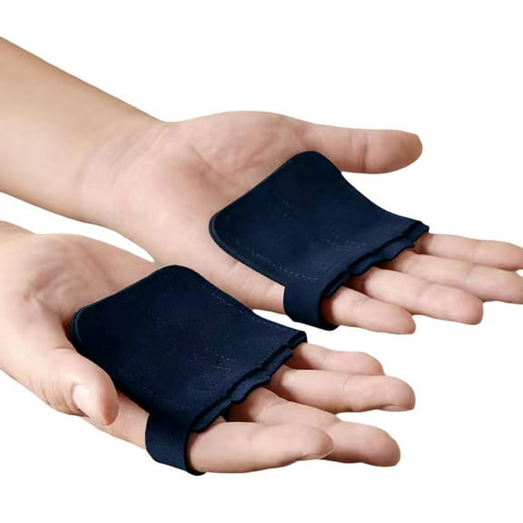 Weightlifting Training Gloves to Protect the Palms of Men & Women'S Fitness Weightlifting Pull-Up Dark Blue PU