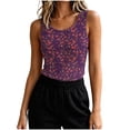 thumbnail image 4 of uublik Women's Thermal Shirts Fleece Pullover Sleeveless Undershirt Tops Warm Winter Base Layer Coffee, 4 of 7