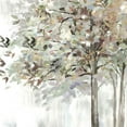 thumbnail image 2 of Pearce, Allison 26x26 Gold Ornate Wood Framed with Double Matting Museum Art Print Titled - Autumns Leaves Neutral , 2 of 4