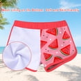 thumbnail image 3 of Aideaone Girls Rash Guard Swimsuit Long Sleeve Bathing Suit 2-Piece Set 3-10 Years, 3 of 5