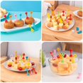 thumbnail image 3 of Fruit Fork Cartoon Mini Animals Christmas Halloween Snacks Cake D, 3 of 5