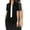 Black-Charcoal-Ivory, variant on Women's Casual Short Sleeve Loose Fit Solid Cardigan (Pack of 3)