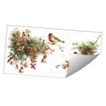 thumbnail image 3 of Christmas Window Clings Adhesivos Decorativos para Ventana Ramas de Aves Navideñas Pegatina de Cristal PVC Reutilizable Fácil de Despegar Adecuado par, 3 of 9